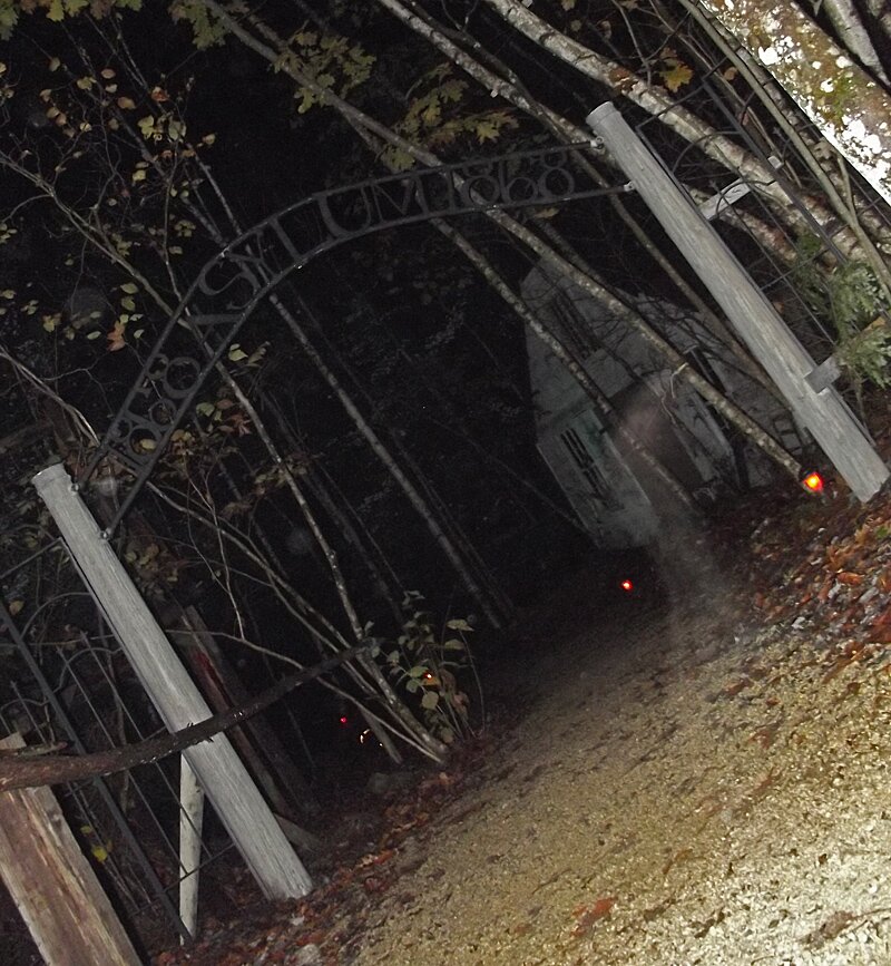 Photo taken at Haunted Acres on October 14, 2012